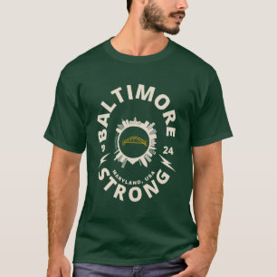 T-shirt Baltimore Fort Pont Baltimore S'Effondre