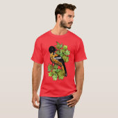 T-shirt Baltimore oriole Bird fille Nerd (Devant entier)