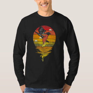 T-shirt Baltimore Oriole Retro Sunset Vintage Baltimore
