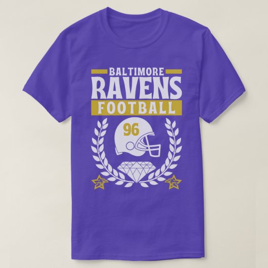 T-shirt Baltimore Ravens 1996 Edition (Design devant)