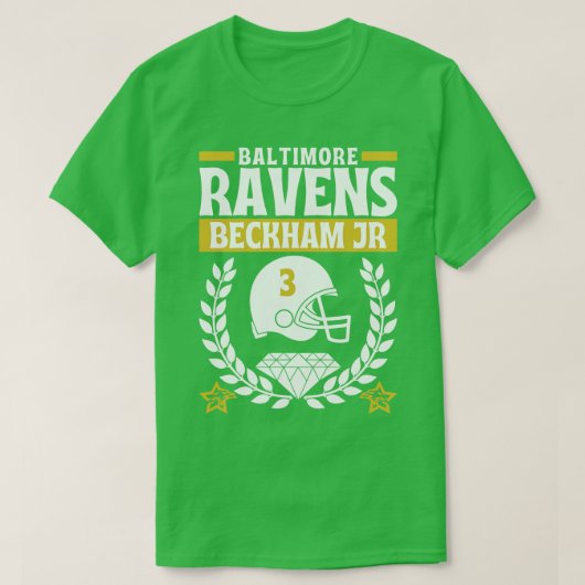 T-shirt Baltimore Ravens Backham Jr 3 Edition (Design devant)