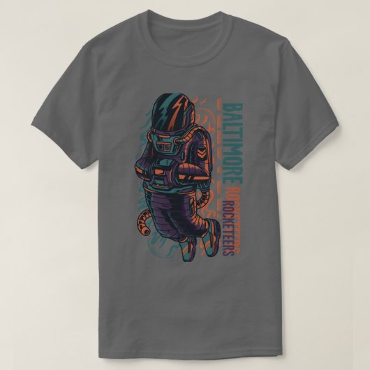 T-shirt Baltimore Rocketeers (Design devant)