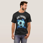 T-shirt Baltimore Soccer Retro (Devant entier)