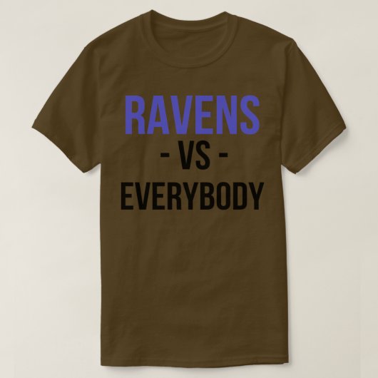 T-shirt Baltimore Vs Tout Le Monde 1 (Design devant)