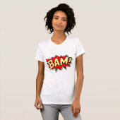 T-SHIRT BAM COMICBOOK SONS ACTIONS LOUD COMICS CARTOONS (Devant entier)
