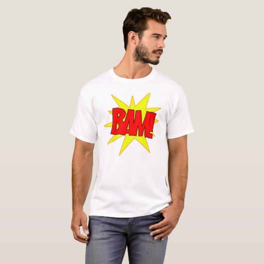 T-shirt Bam ! Pièce en t (Devant entier)