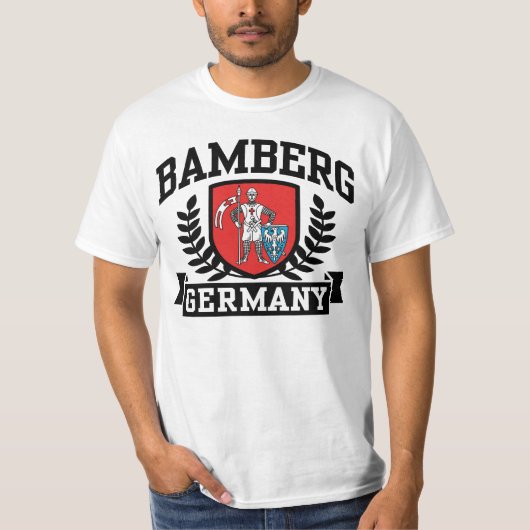 T-shirt Bamberg Allemagne (Devant)