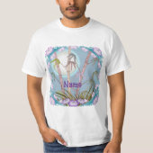 T-shirt Bamboo Lotus Moon  (Devant)