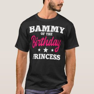 T-shirt Bammy De L'Anniversaire Princess Party Anniversair
