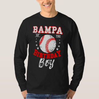 T-shirt Bampa De L'Anniversaire Boy Baseball Thème Anniver