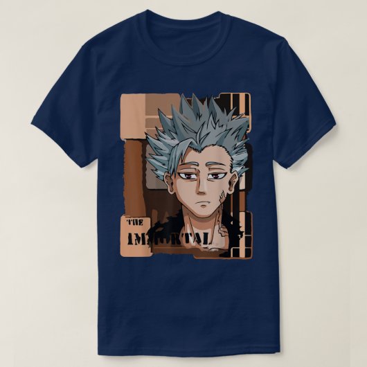 T-shirt Ban Fos Sin of Greed of The Seven Deadly Sins (Design devant)