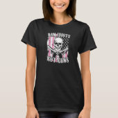 T-shirt Ban Idiots Not Guns Pro 2a Second Amendement Gun R (Devant)