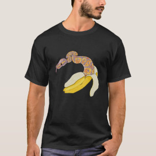 T-shirt Banana Ball Python Serpent Reptile Herpetologist O