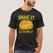 T-shirt Banana Ball Python Snake it Noodle Reptile (Devant)