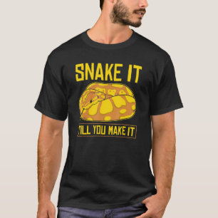 T-shirt Banana Ball Python Snake it Noodle Reptile