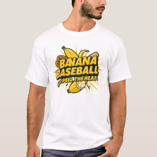 T-shirt Banana Baseball: Peel The Heat! - Explosive Logo T