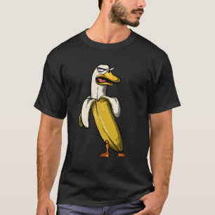 T-shirt Banana Duck Drôle fou