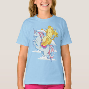 T-shirt Banana équitation Unicorn pour Unicorn Lover