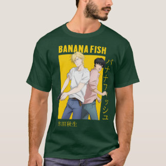 T-shirt Banana Fish Ash Lyn Eiji Okumura Card Anime family