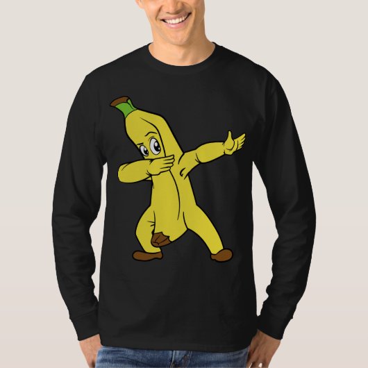 T-shirt Banana Fruit Dabing Dab Dancing (Devant)
