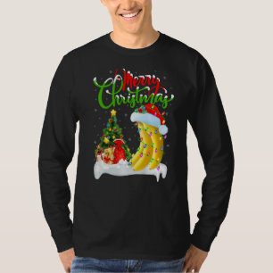 T-shirt Banana Fruit Xmas Décorations Père Noël Banana Chr