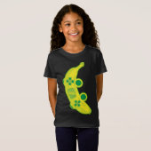 T-Shirt Banana Game Controller Gamer Fruit Food Technology (Devant entier)