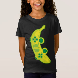 T-Shirt Banana Game Controller Gamer Fruit Food Technology