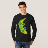 T-shirt Banana Game Controller Gamer Fruit Food Technology (Devant entier)