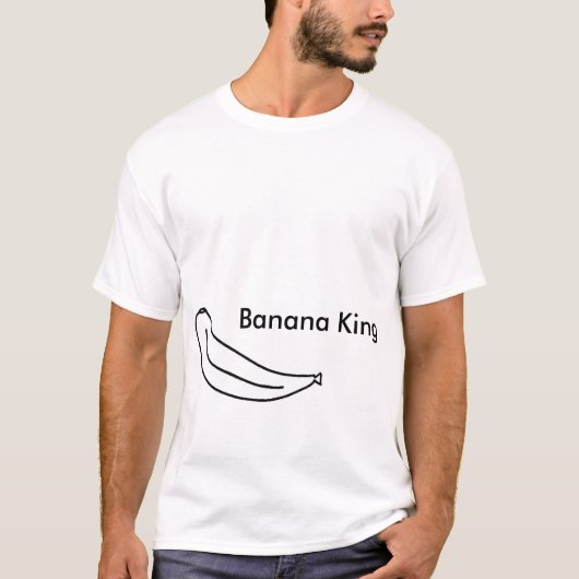 T-shirt banana_jpg, roi de banane (Devant)