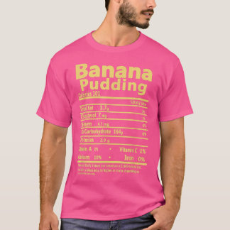T-shirt Banana Pudding Thanksgiving Outlets Famille Nutrit