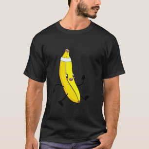 T-shirt Banana Runner Sport Marathon Running Fitness