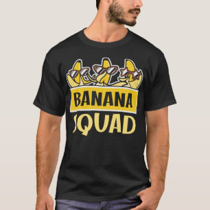 T-shirt BANANA SQUAD Allons-y Bananes Mème Enfants Adultes