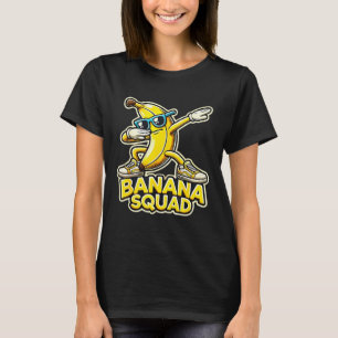T-shirt Banana Squad Dabbing Banana Food & Dab Funky