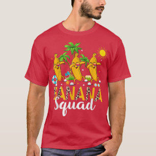 T-shirt Banana Squad Dabbing Three Bananas Sunglasses Frui