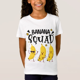 T-Shirt Banana Squad Été Drôle Amateurs de fruits de banan