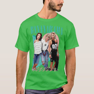 T-shirt Bananarama Retro 80s Fan Art Design