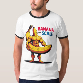 T-shirt Banane à échelle