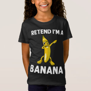 T-Shirt Banane cool Pour Hommes Femmes Dabbing Jaune Sweet