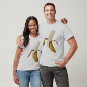 T-shirt Banane épluchée censurée sale (Unisexe)