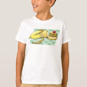 T-shirt Banane et Pancakes Petit déjeuner Plat (Devant)