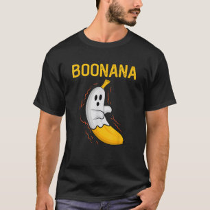 T-shirt Banane fantôme mignonne Boonana Halloween Hommes F