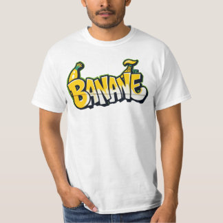 T-shirt banane, graffiti, fruit, street art, urban