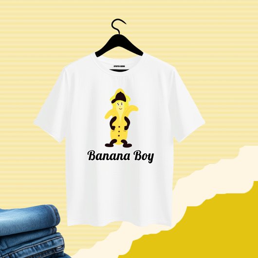 T-shirt Banane jaune