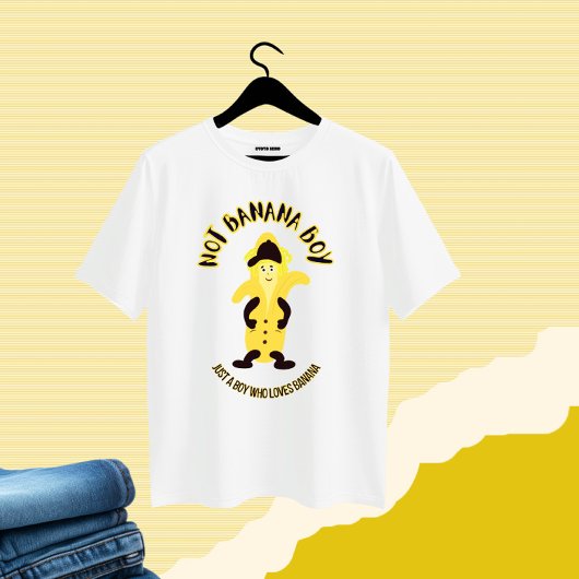 T-shirt Banane jaune