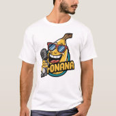 T-shirt Banane mignonne (Devant)