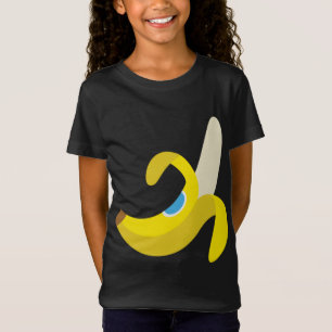 T-Shirt Banane Plantain mignonne Ripe Fruit Peellé Yello