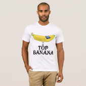 T-shirt Banane supérieure - Customisée (Devant entier)