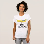 T-shirt Banane supérieure - customisée (Devant entier)