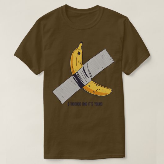 T-shirt Banane Tapée (Design devant)