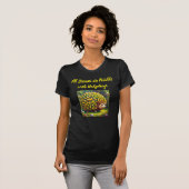 T-shirt Bananes de hérisson (Devant entier)